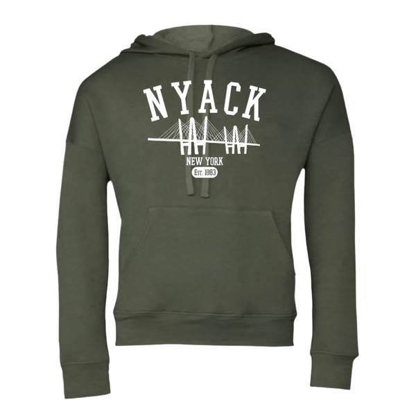 NYACK HOODIE - MILITARY GREEN