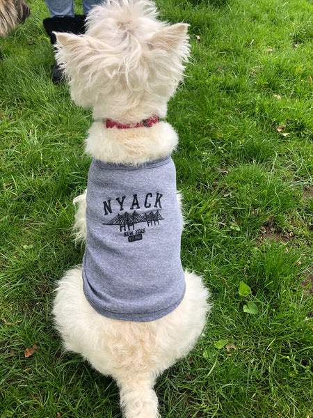 NYACK DOGGY TANK - GREY