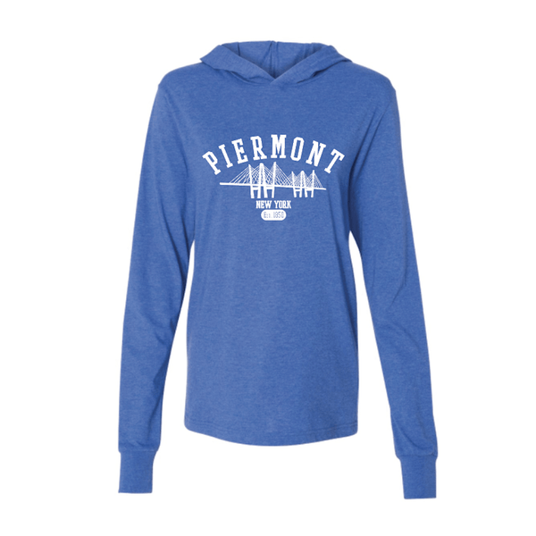 PIERMONT HOODIE TEE -  ROYAL BLUE