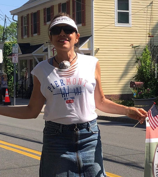 PIERMONT AMERICAN FLAG TEE SHIRT