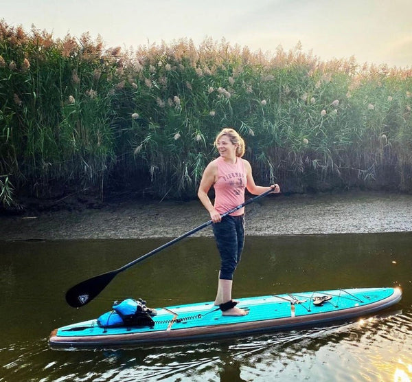PIERMONT PADDLEBOARDER TANK - SUNSET ORANGE