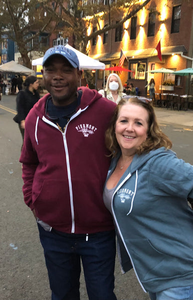 PIERMONT ZIP HOODIE - COOL CRANBERRY