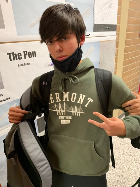 PIERMONT HOODIE - MILITARY GREEN
