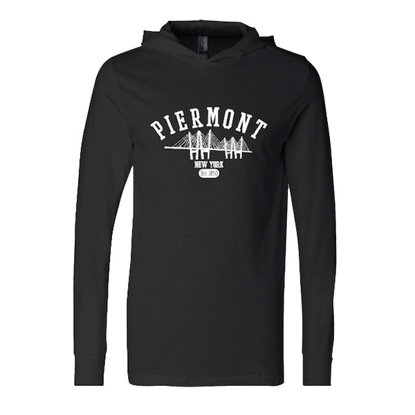 PIERMONT HOODIE TEE  - CHARCOAL BLACK