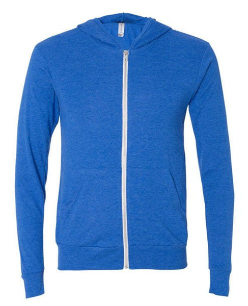 PIERMONT LIGHTWEIGHT ZIP HOODIE (w/ back logo)