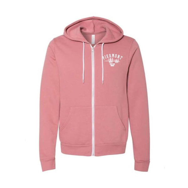 PIERMONT ZIP HOODIE -  MARVELOUS MAUVE