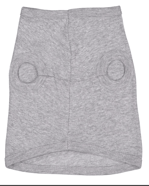 NYACK DOGGY TANK - GREY