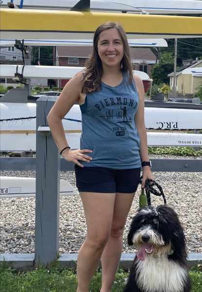 PIERMONT PADDLE BOARDER TANK -  DEEP TEAL