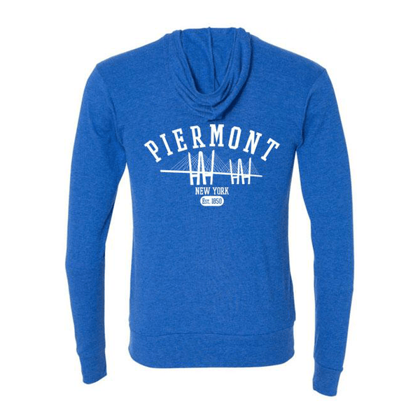 PIERMONT LIGHTWEIGHT ZIP HOODIE (w/ back logo)