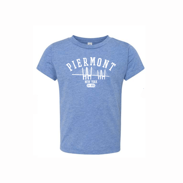 PIERMONT TODDLER SHORT SLEEVE TEE  - SOFT BLUE