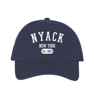 NYACK BASEBALL CAP - DISTRESSED NAVY