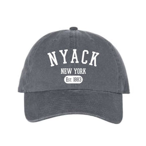 NYACK BASEBALL CAP -  SMOKY CHARCOAL