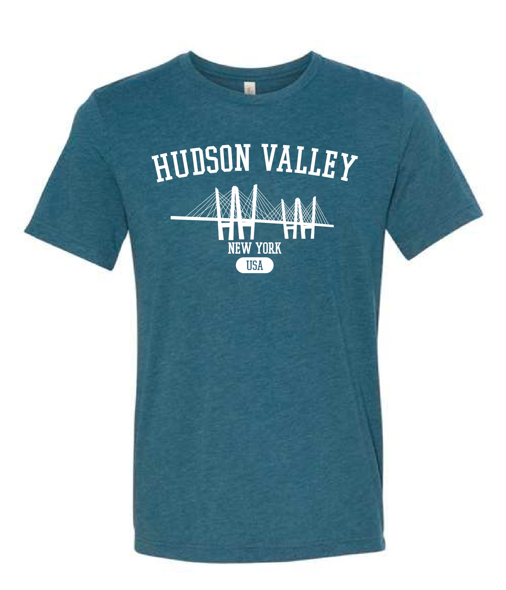 HUDSON VALLEY TEE SHIRT -  DEEP TEAL