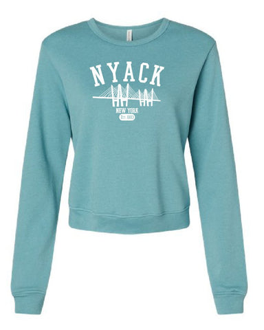 NYACK WOMEN'S CREW - BLUE LAGOON