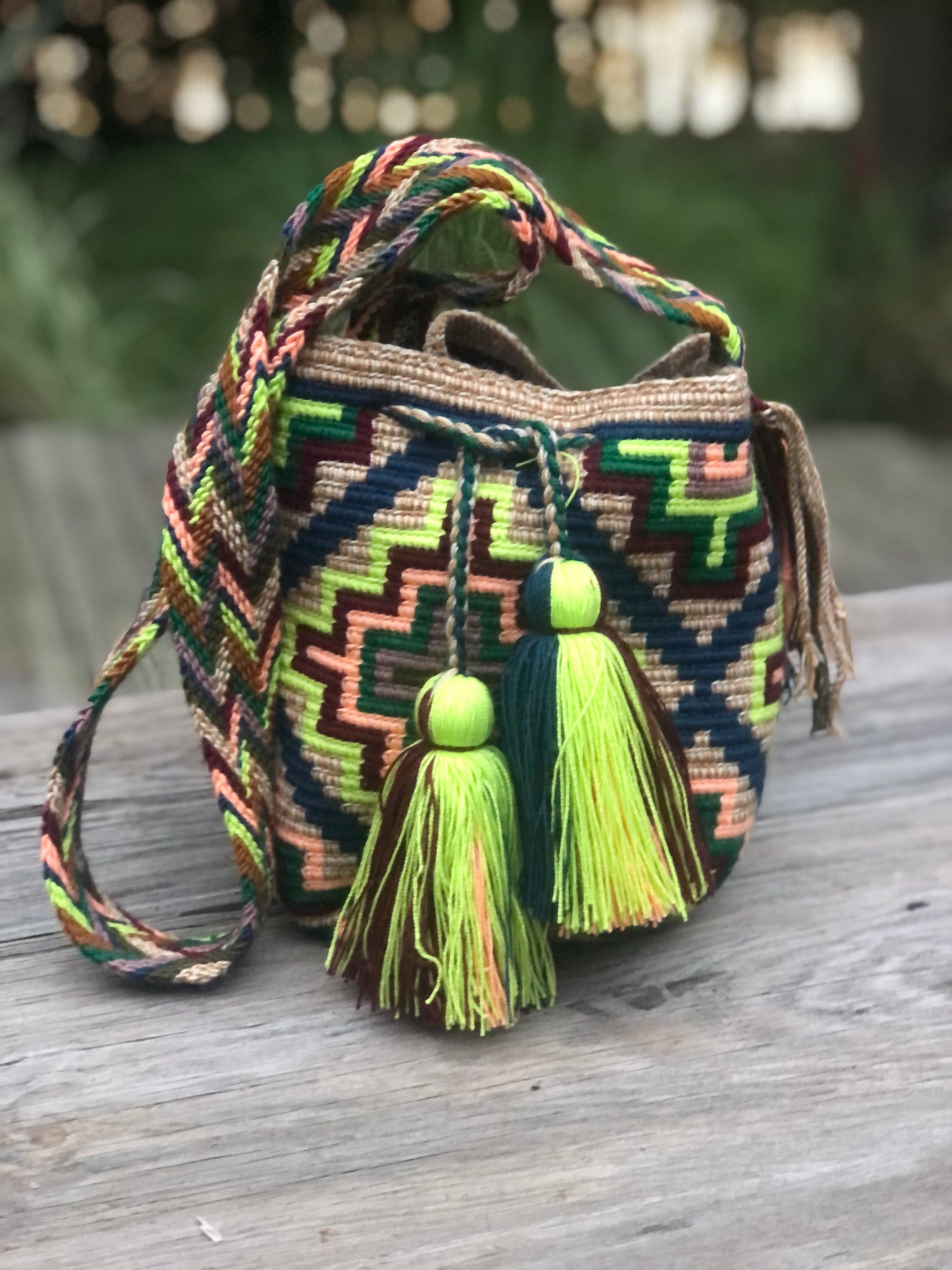 Wayuu Macrame Bag Strap
