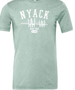 NYACK SHORT SLEEVE TEE SHIRT - DUSTY SAGE