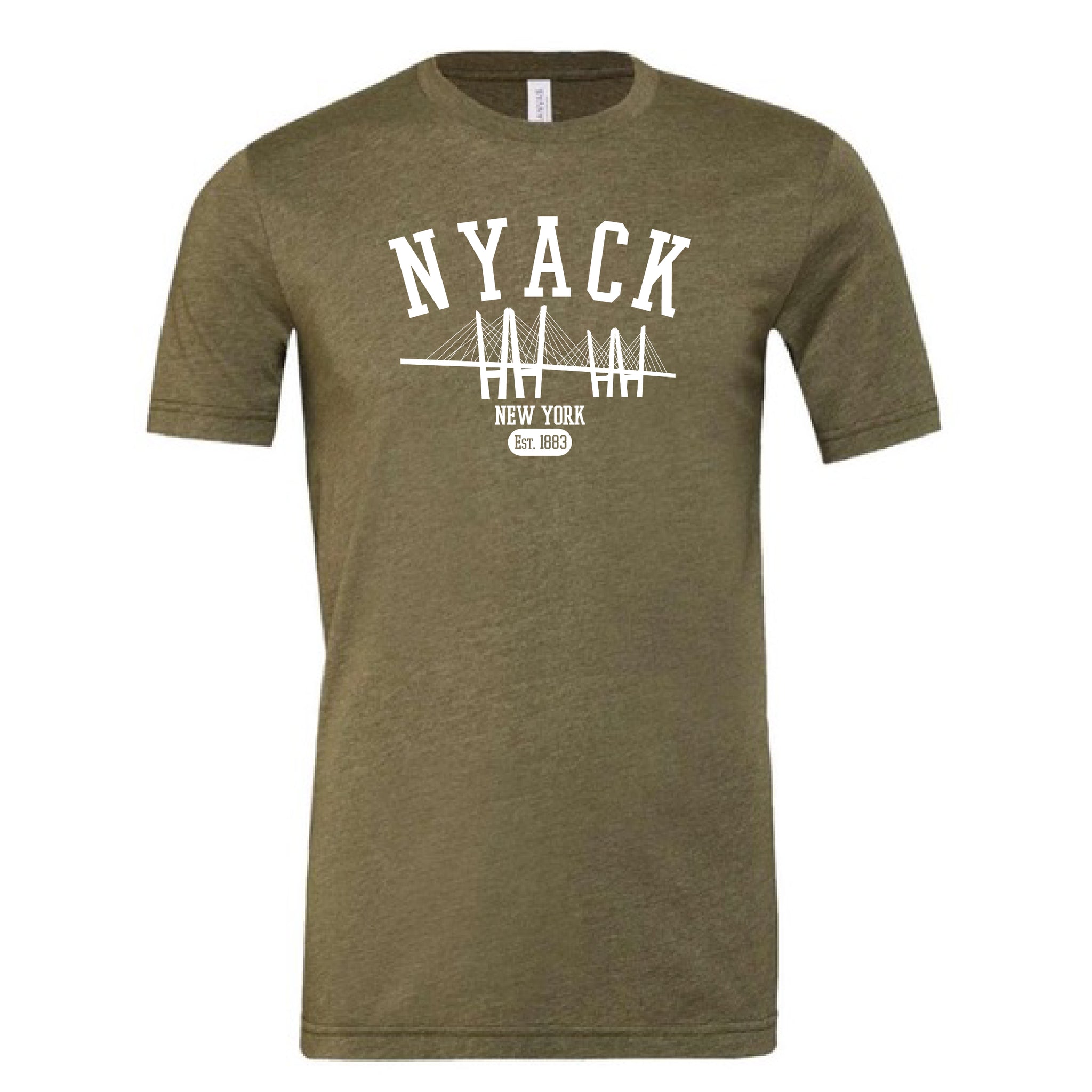 NYACK SHORT SLEEVE TEE SHIRT - MILITARY GREEN