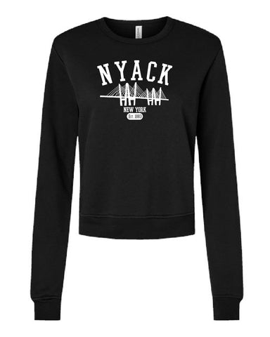 NYACK WOMEN'S CREW - BLACK