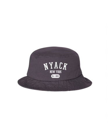 NYACK BUCKET HAT - CHARCOAL