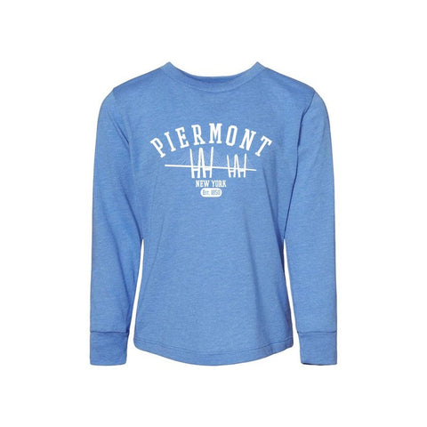 PIERMONT TODDLER LONG SLEEVE  TEE - SOFT BLUE
