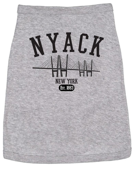 NYACK DOGGY TANK - GREY