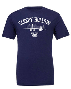 SLEEPY HOLLOW TEE SHIRT -  VINTAGE NAVY